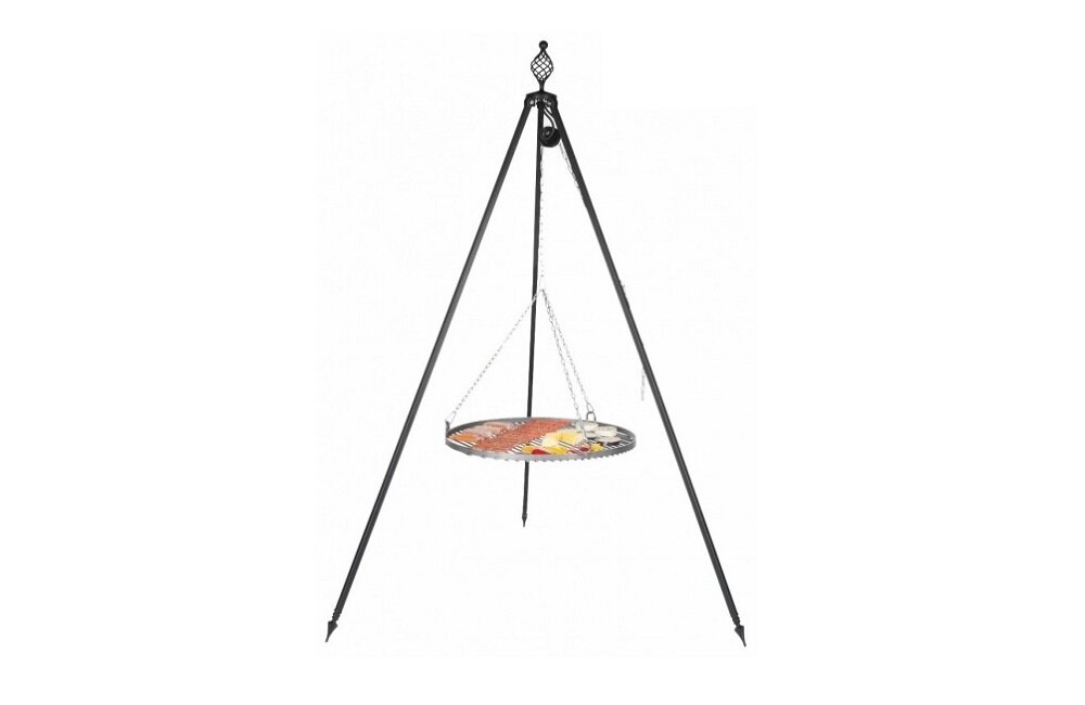 Grill ogniskowy FARMCOOK Oskar E00202 regulowana konstrukcja okrągły ruszt