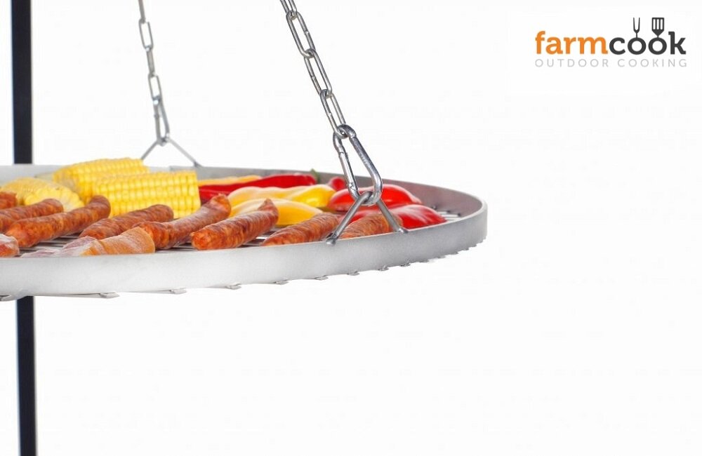 Grill ogniskowy FARMCOOK Oskar Równomierne smażenie