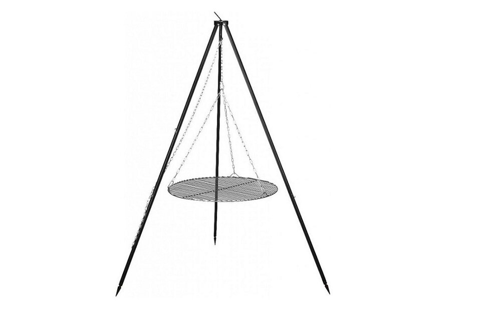 Grill ogniskowy FARMCOOK Nobel E00134 solidny wytrzymały wykonany ze stali ruszt masywny