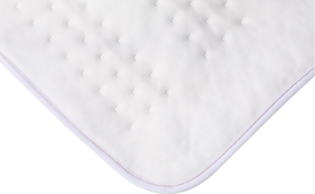 Koc elektryczny SENCOR SUB 1700WH przyjemny materiał syntetyczny miękka pianka PUR przyjemny w dotyku Przewiewna struktura Technologia Stamp Welding Precyzyjne przeszycia