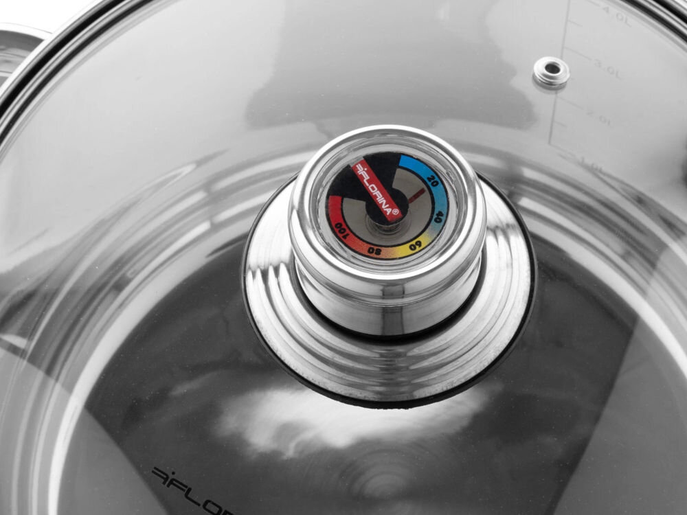 Zestaw garnków FLORINA Pablo 5K3232 (8 elementów) miarka termometr mycie w zmywarce