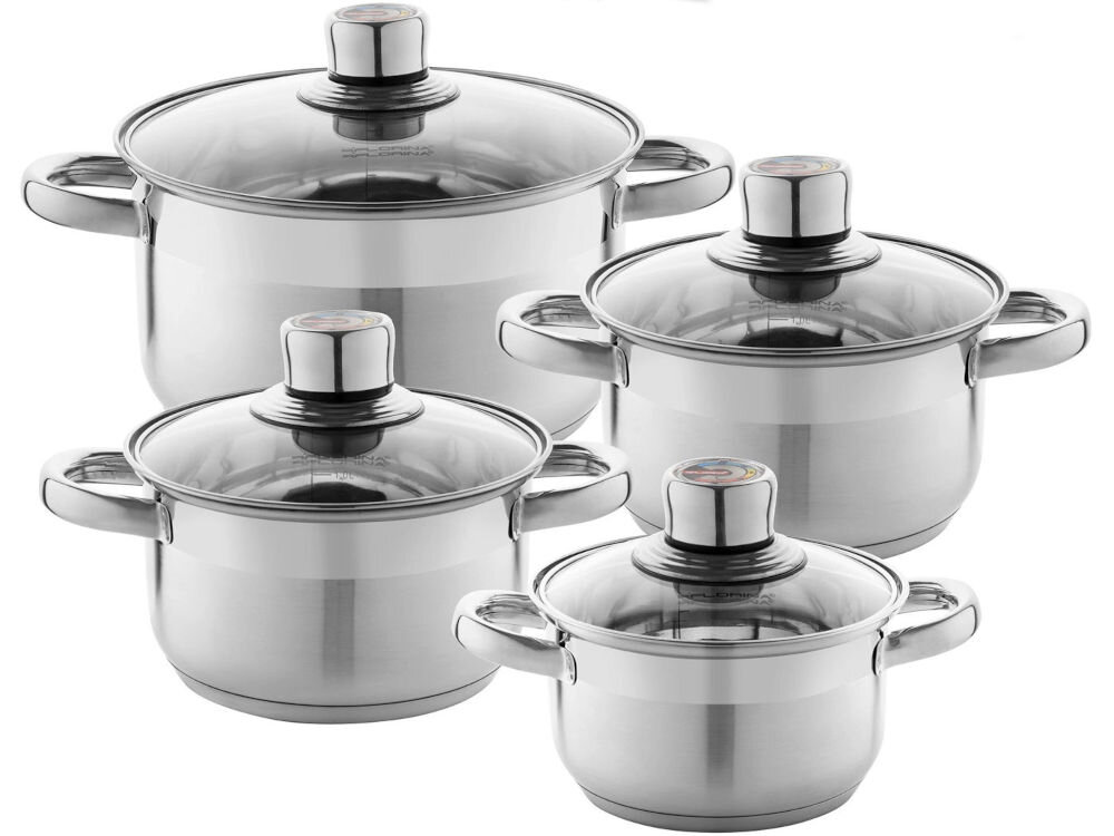 Zestaw garnków FLORINA Pablo 5K3232 (8 elementów) elementy zestaw