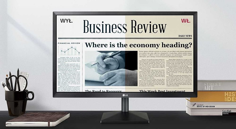 Monitor LG 22MK400A - Tryb Czytnika