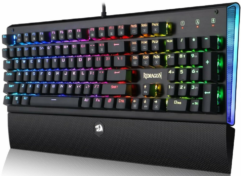 Klawiatura REDRAGON Aryaman K569RGB - podswietlenie