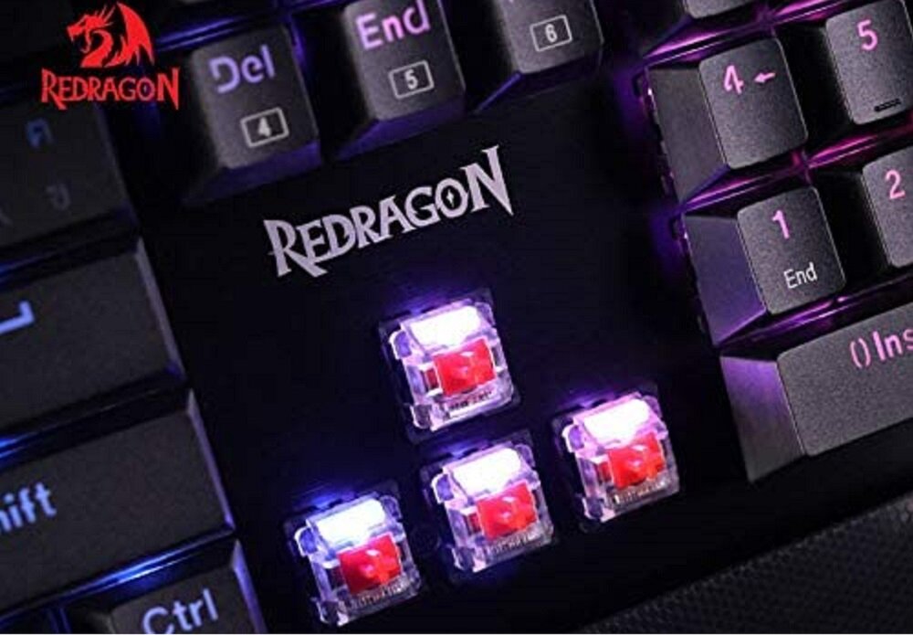 Klawiatura REDRAGON Aryaman K569RGB - odpornosc