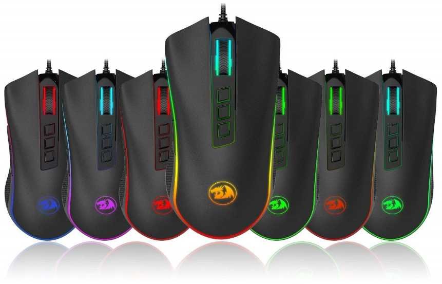 Mysz gamingowa REDRAGON Cobra M711 FPS - 7 programowalnych przycisków 