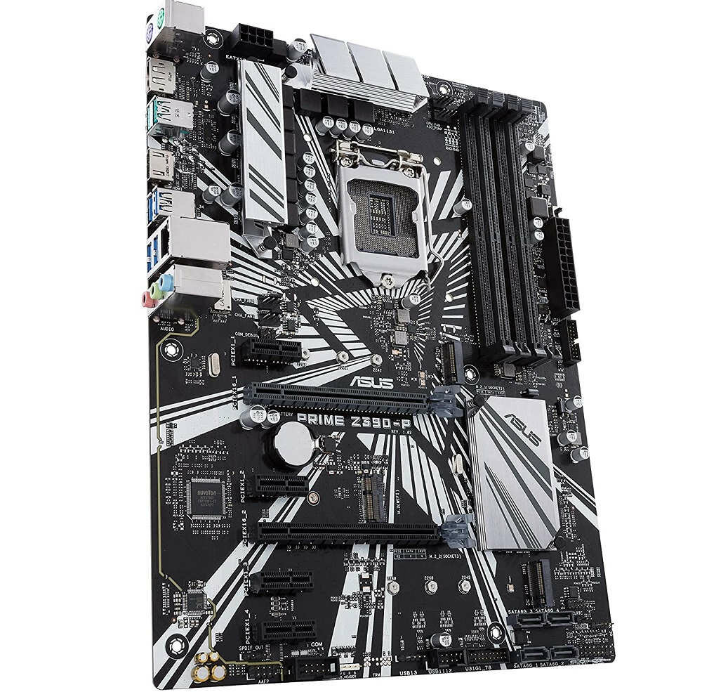 Płyta główna ASUS Prime Z390-P - niezawodnosc oswietlenie 