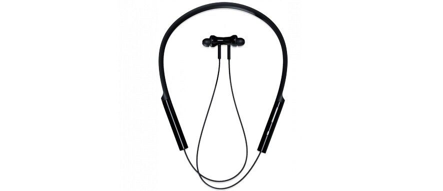 Słuchawki dokanałowe XIAOMI Mi Bluetooth Neckband Czarny widok ogólny front