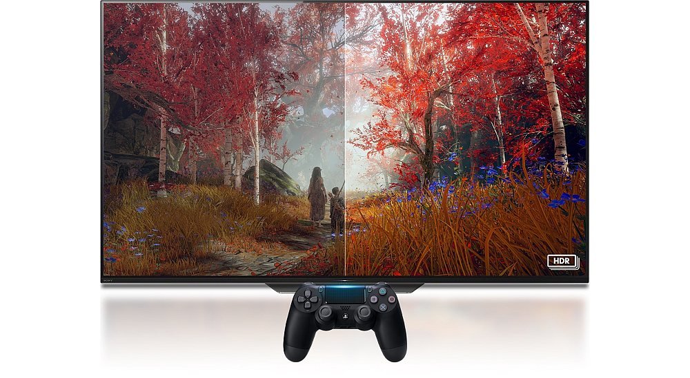 Konsola SONY PlayStation 4 Slim hdr światło kolory