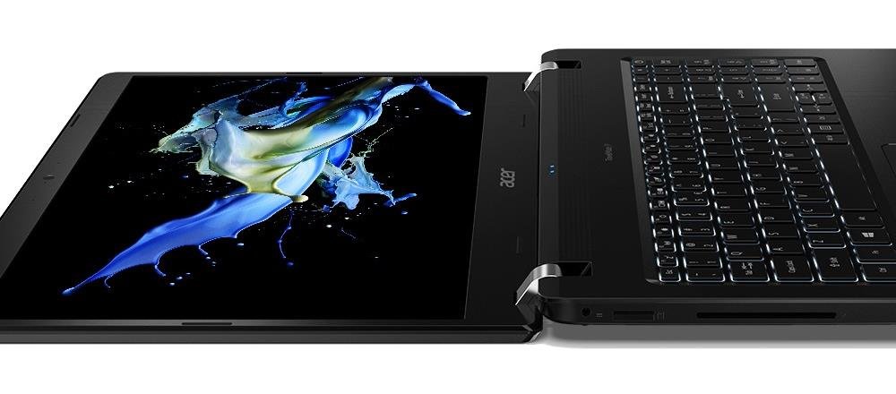 Laptop  ACER TravelMate P2  - klawiatura