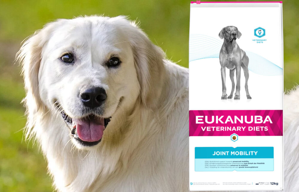 Karma dla psa EUKANUBA Veterinary Diets Joint Mobility Kurczak 12 kg dawkowanie analiza sklad
