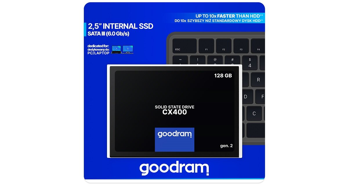 Dysk GOODRAM CX400 Kompaktowy