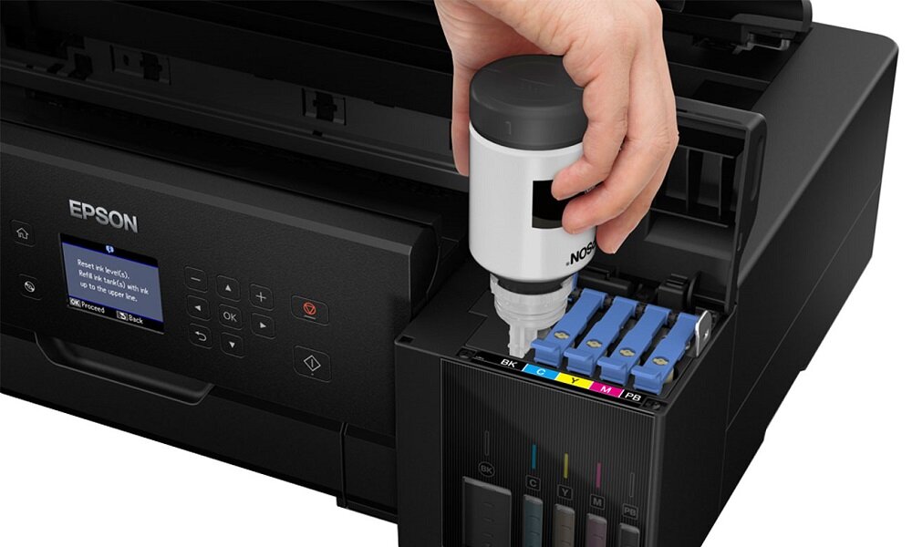 Urządzenie EPSON EcoTank L7180 udoskonalony system napełniania
