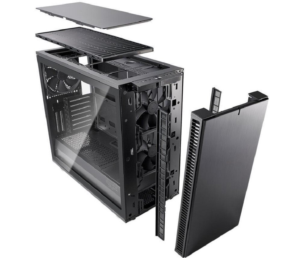 Obudowa FRACTAL DESIGN Define S2 Szary - funckje wysoka wydajnosc 
