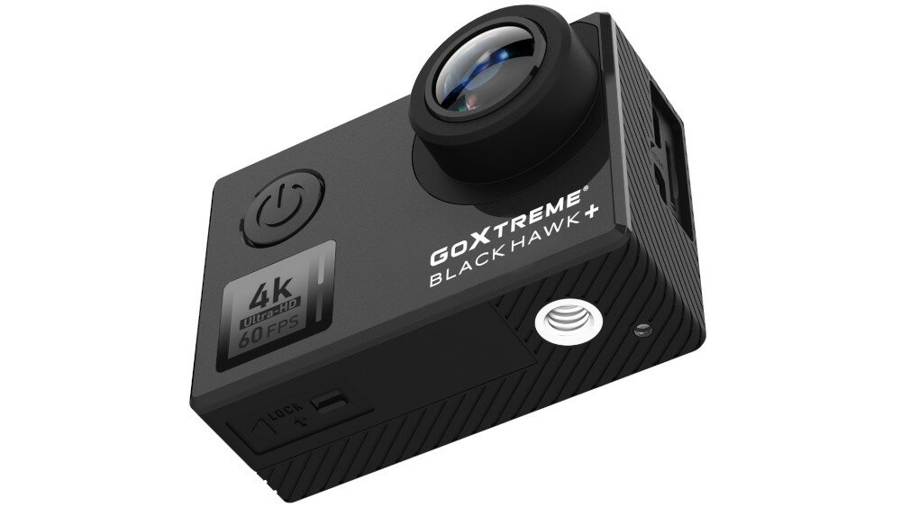 Kamera sportowa GOXTREME Black Hawk+ - obiektyw o ultraszerokim kącie 170