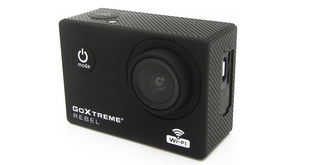 Kamera sportowa GOXTREME Rebel widok kamerka skos
