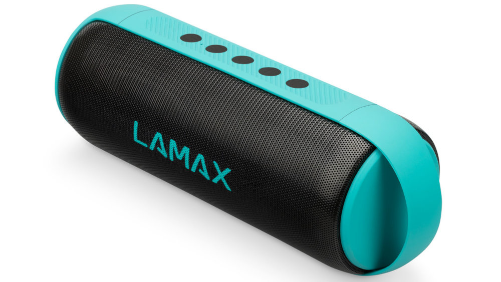 Głośnik Mobilny LAMAX MusiCan1 Turkusowy - Ogólny Wygląd