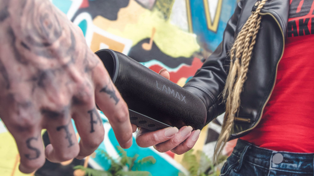 Głośnik Mobilny LAMAX MusiCan1 Turkusowy - Design