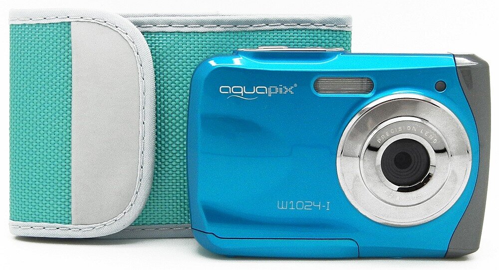 Aparat EASYPIX Aquapix W1024 zdjęcia matryca obiektyw zoom bateria rozdzielczość pojemność AF