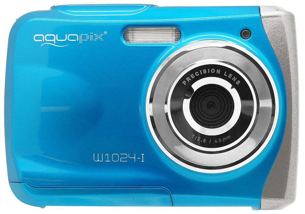 Aparat EASYPIX Aquapix W1024 zdjęcia matryca obiektyw zoom bateria rozdzielczość pojemność AF