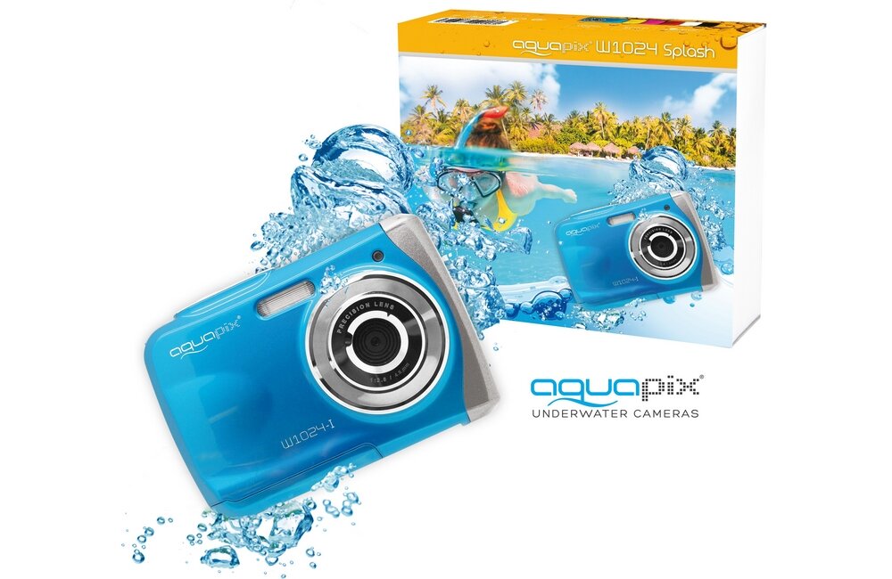 Aparat EASYPIX Aquapix W1024 zdjęcia matryca obiektyw zoom bateria rozdzielczość pojemność AF
