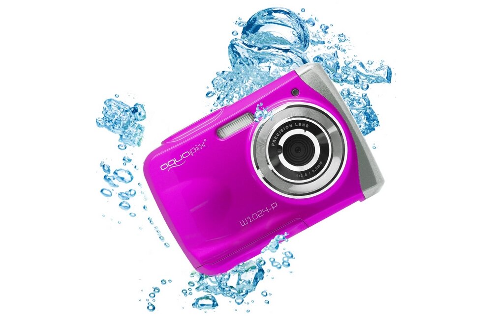 Aparat EASYPIX Aquapix W1024 zdjęcia matryca obiektyw zoom bateria rozdzielczość pojemność AF