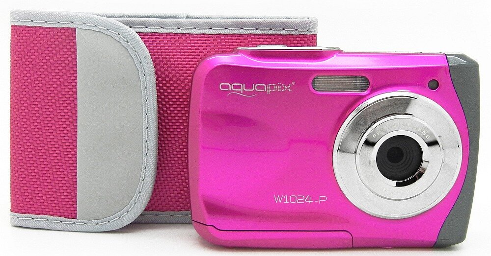Aparat EASYPIX Aquapix W1024 zdjęcia matryca obiektyw zoom bateria rozdzielczość pojemność AF