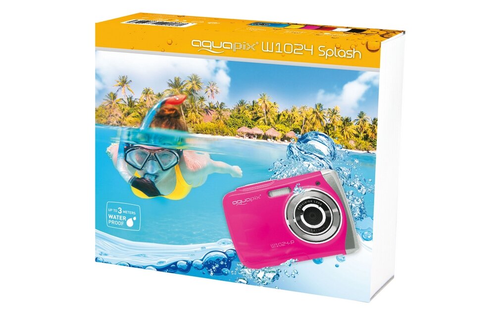 Aparat EASYPIX Aquapix W1024 zdjęcia matryca obiektyw zoom bateria rozdzielczość pojemność AF