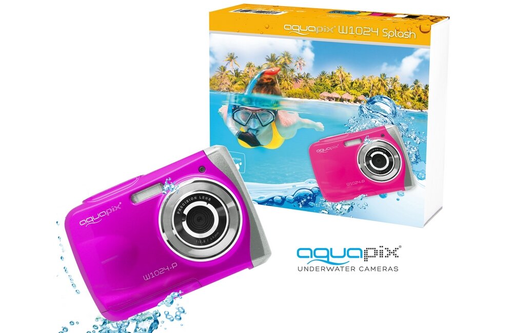 Aparat EASYPIX Aquapix W1024 zdjęcia matryca obiektyw zoom bateria rozdzielczość pojemność AF
