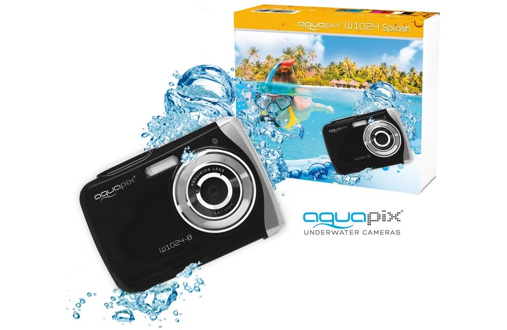 Aparat EASYPIX Aquapix W1024 zdjęcia matryca obiektyw zoom bateria rozdzielczość pojemność AF