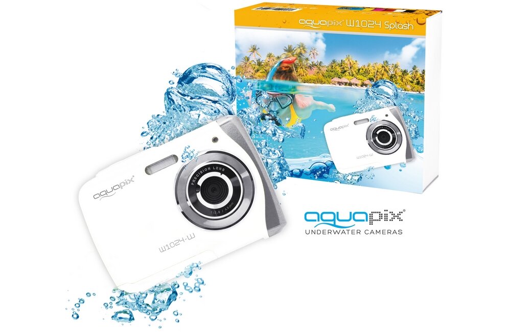 Aparat EASYPIX Aquapix W1024 zdjęcia matryca obiektyw zoom bateria rozdzielczość pojemność AF