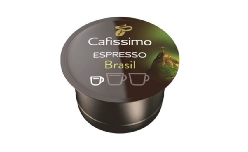 Kapsułki TCHIBO Cafissimo Brasil wszystko w jednej kapsulce odmierzona ilosc latwa obsluga uzytkowanie espresso filizanka