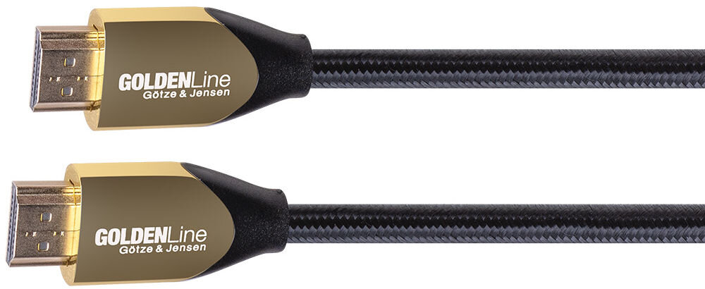 Kabel HDMI - HDMI GÖTZE&JENSEN GOLDENLINE 1.5 m 4k ethernet internet 3d