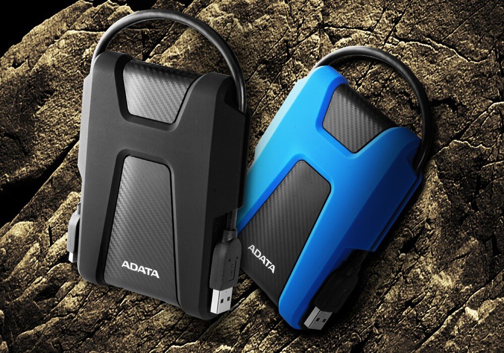 Dysk ADATA Durable HD680 2TB HDD Niebieski pojemność miejsce