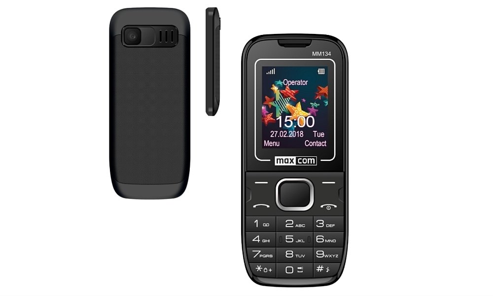 Telefon MAXCOM MM 134 funkcje