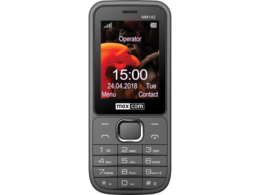 Telefon MAXCOM MM142 latwa intuicyjna obsluga
