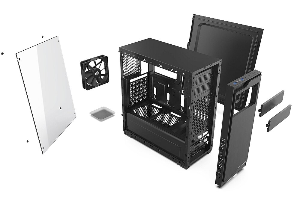 Obudowa SILENTIUM PC REGNUM RG1 TG opis