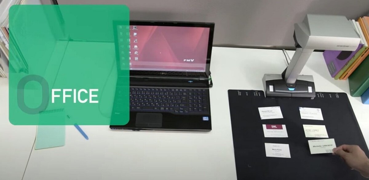 Skaner FUJITSU ScanSnap SV600 wymiary zasilanie skanowanie LED złącze łatwa obsługa czujnik CCD wysoka jakość aplikacja ScanSnap Quick Menu ekspresowa konfiguracja