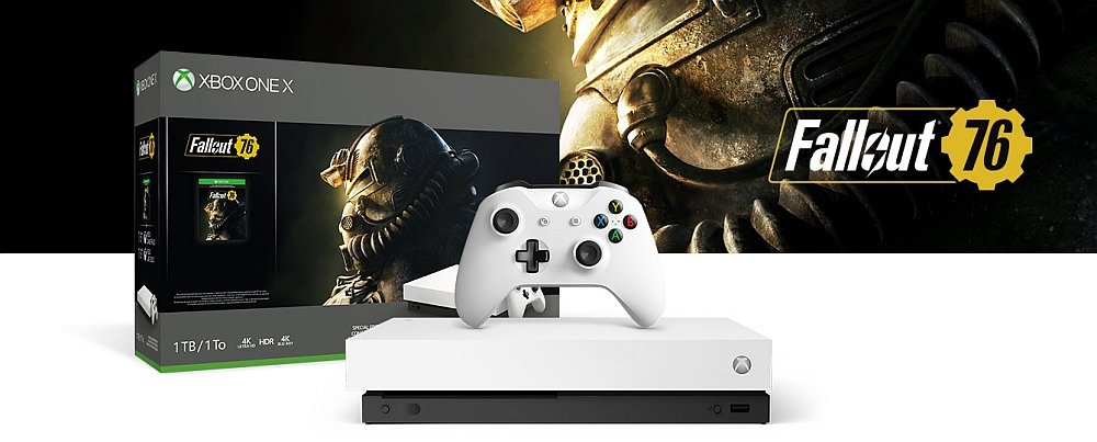 Konsola MICROSOFT XBOX ONE X gra w zestawie