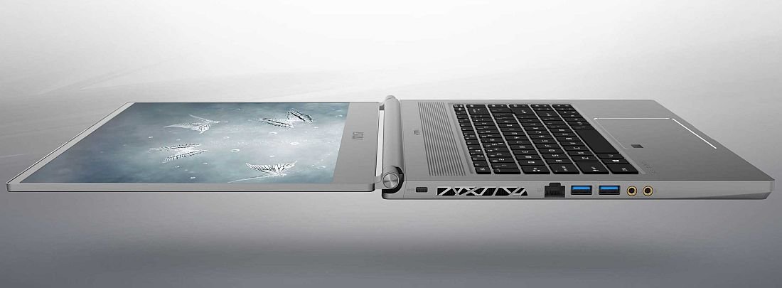 Laptop MSI P65 Creator - design 