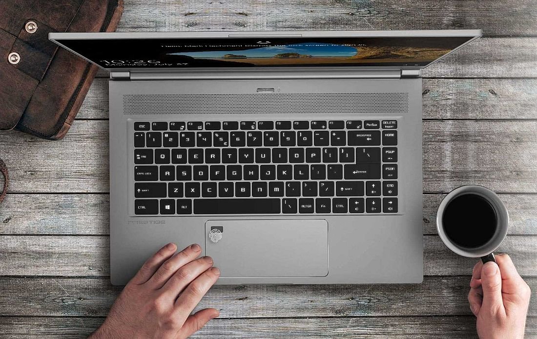 Laptop MSI P65 Creator -touchpad 