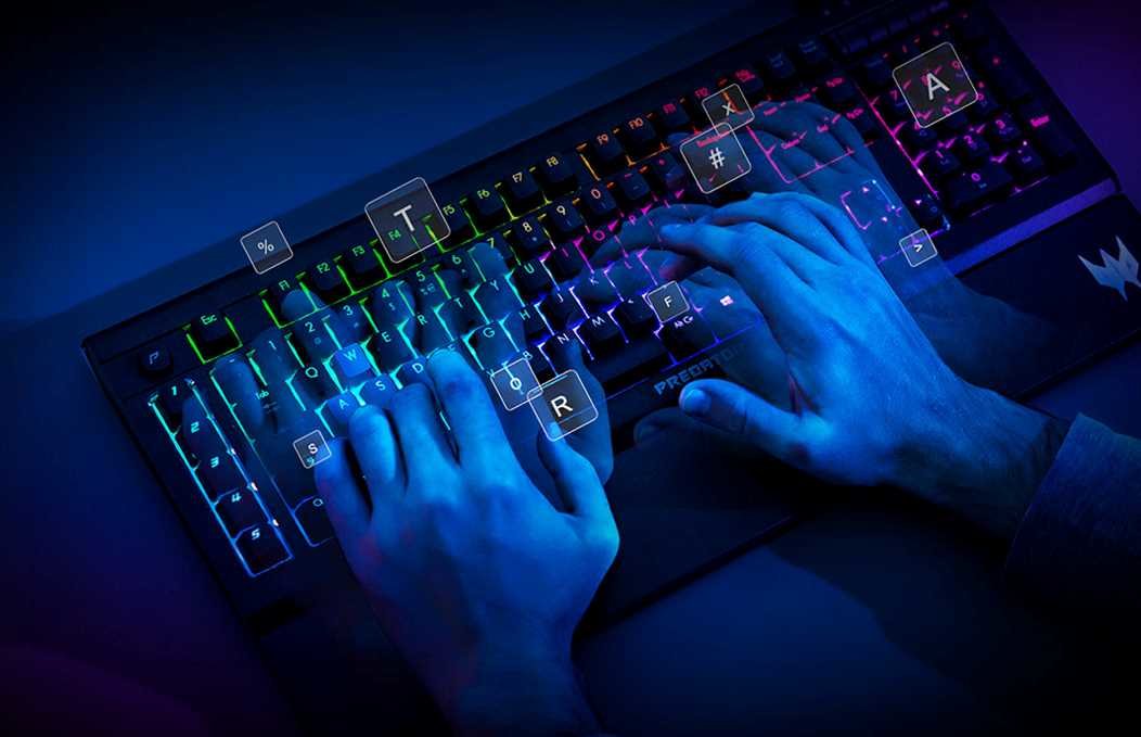 Klawiatura ACER Predator Aethon 500 - N-key rollover