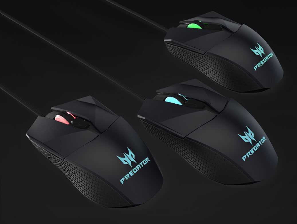 Mysz ACER Predator Cestus 300 - Podświetlenie RGB
