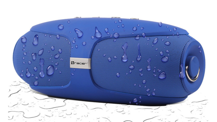 Głośnik Mobilny TRACER Warp Bluetooth Niebieski - Ogólny Wygląd