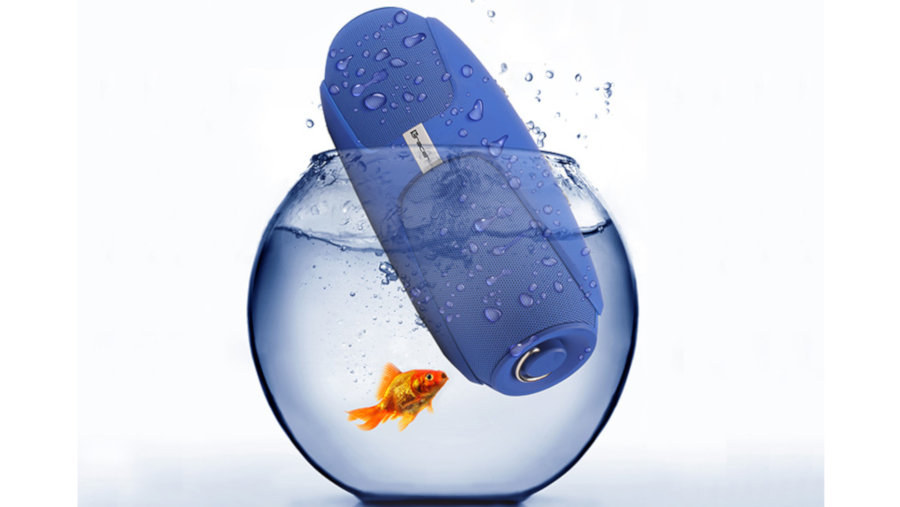 Głośnik Mobilny TRACER Warp Bluetooth Niebieski - Wodoodporny