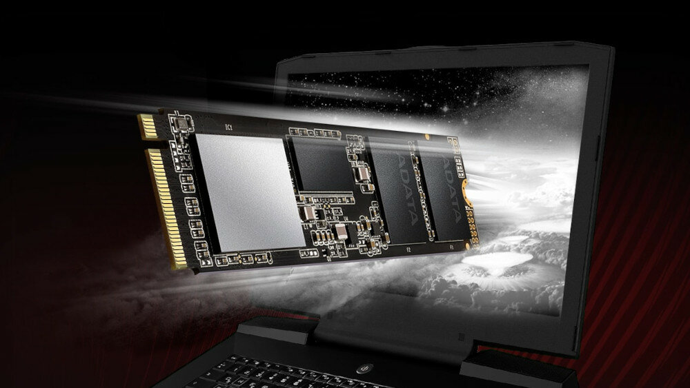 Dysk ADATA XPG SX8200 Pro - wymiary