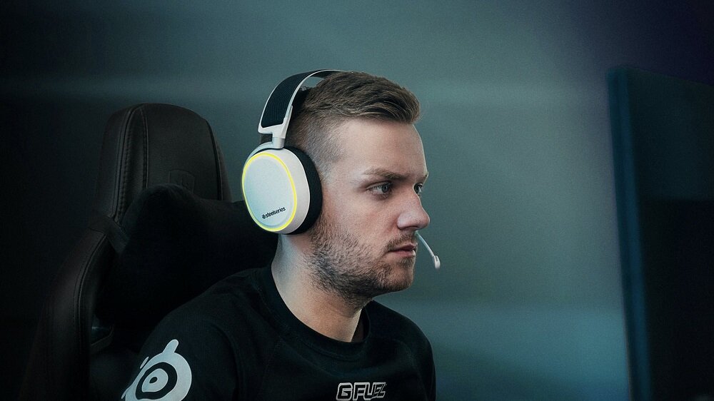 SŁUCHAWKI GAMING STEELSERIES ARCTIS PRO GAMEDAC Z MIKROFONEM regulowany pałąk