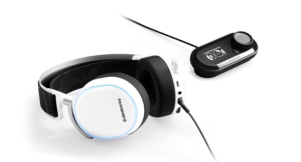 SŁUCHAWKI GAMING STEELSERIES ARCTIS PRO GAMEDAC Z MIKROFONEM komfortowe pianka zapamiętująca kształt