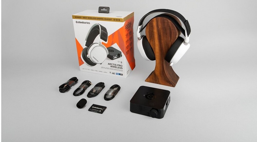 Słuchawki STEELSERIES ARCTIS PRO WIRELESS audio mix GameDac