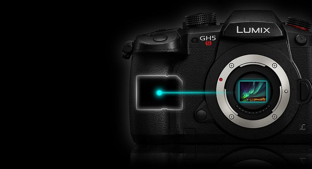 aparat panasonic gh5s 10 bit